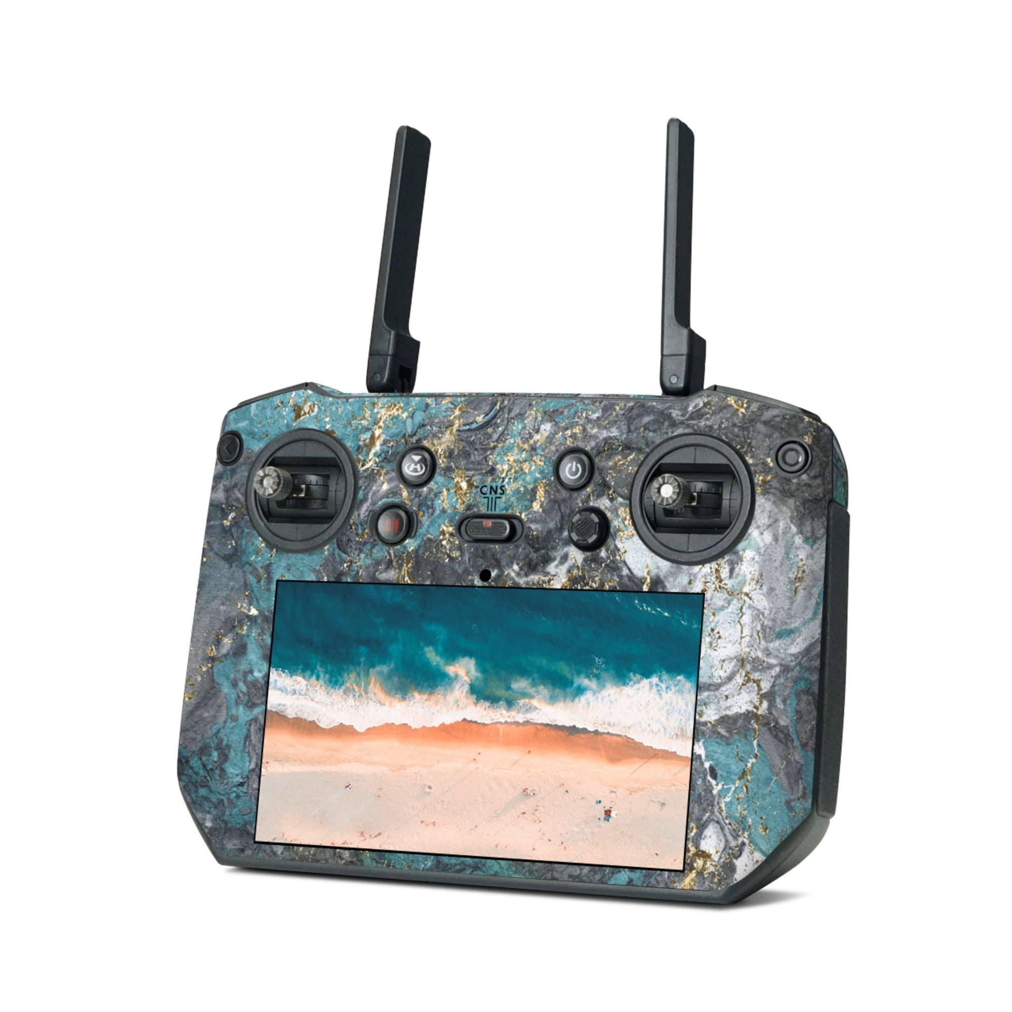 Gilded Glacier Marble - DJI RC Pro Controller Skin