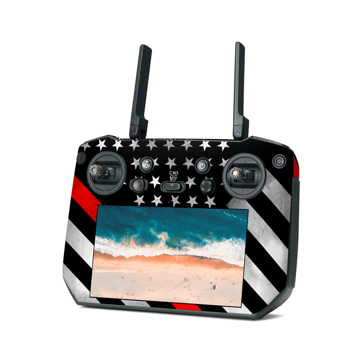 Thin Red Line Hero - DJI RC Pro Controller Skin