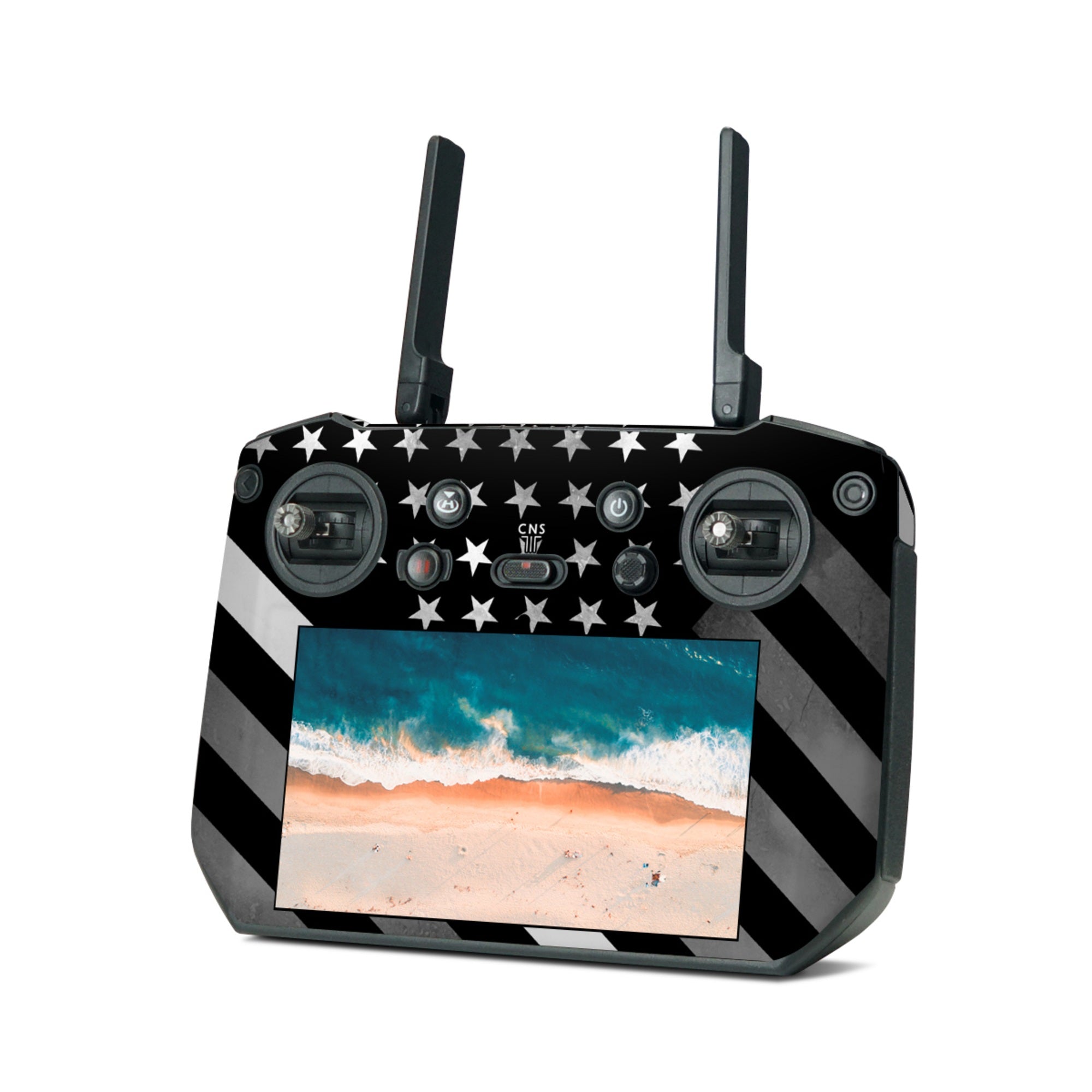 Thin White Line Hero - DJI RC Pro Controller Skin