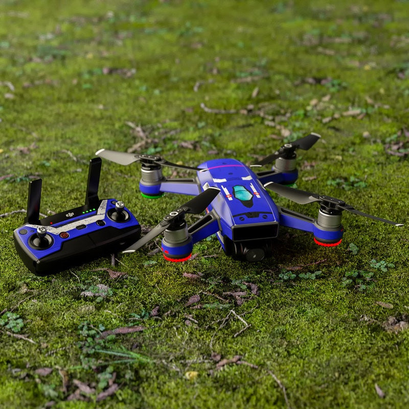 Blue Valkyrie - DJI Spark Skin