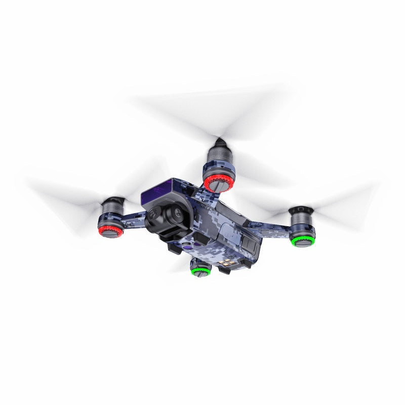 Digital Navy Camo - DJI Spark Skin