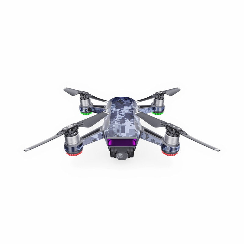 Digital Navy Camo - DJI Spark Skin