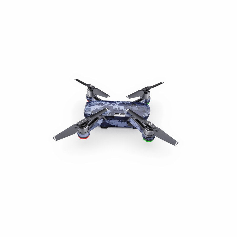 Digital Navy Camo - DJI Spark Skin