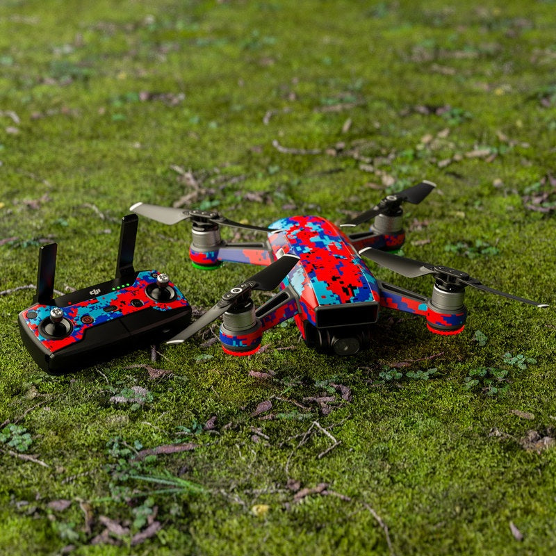 Digital Patriot Camo - DJI Spark Skin