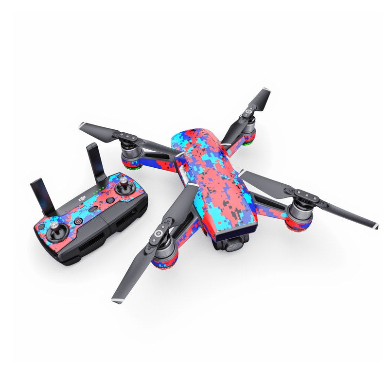 Digital Patriot Camo - DJI Spark Skin