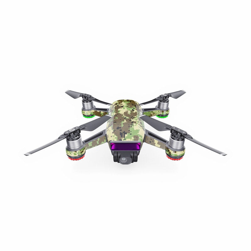 Digital Woodland Camo - DJI Spark Skin