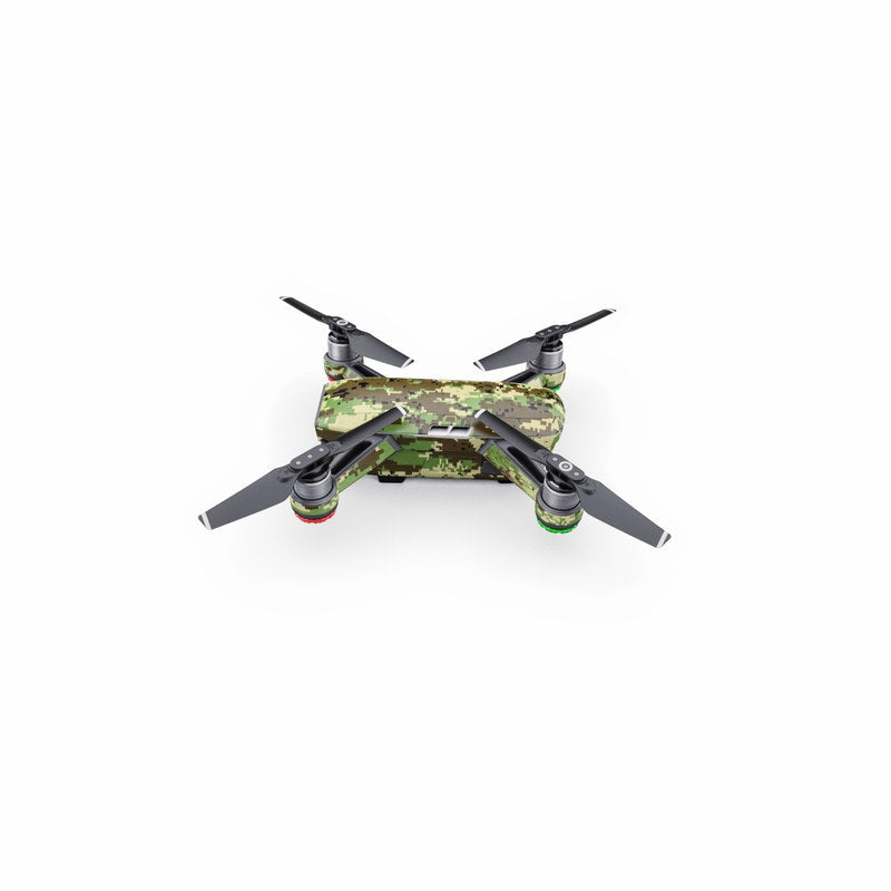 Digital Woodland Camo - DJI Spark Skin