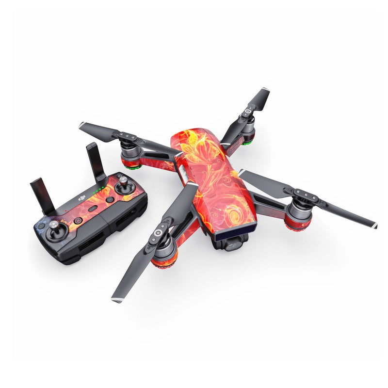 Flower Of Fire - DJI Spark Skin