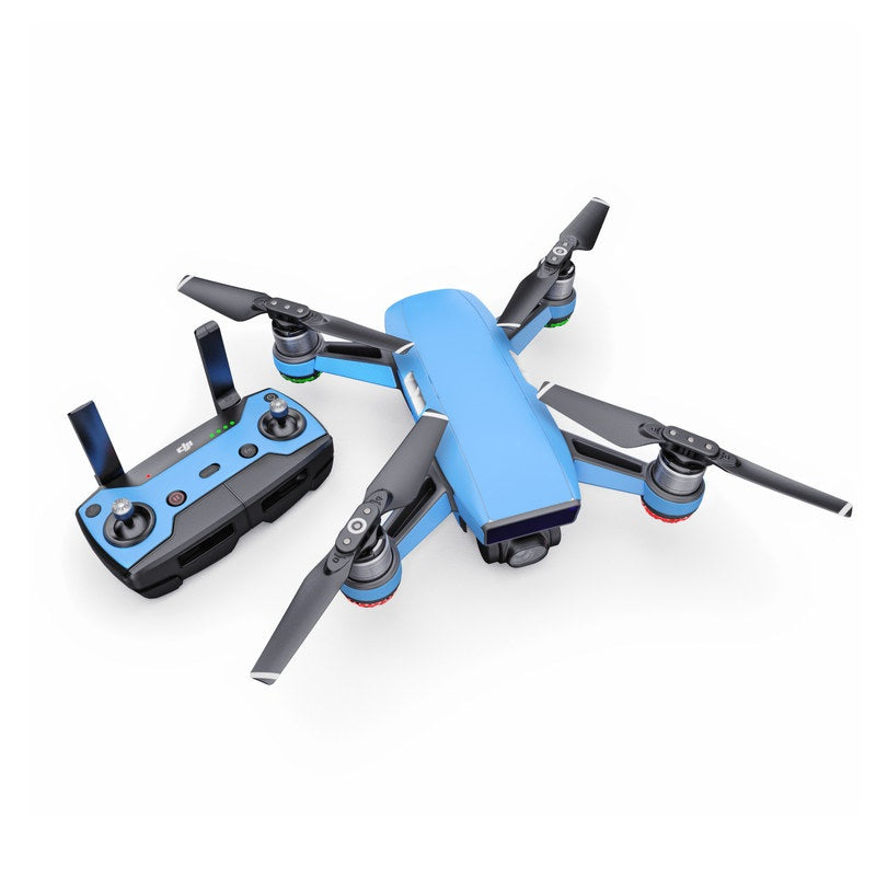 Solid State Blue - DJI Spark Skin