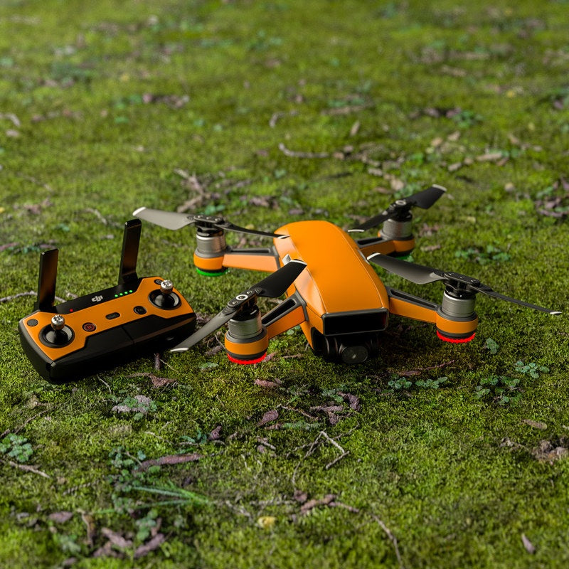 Solid State Orange - DJI Spark Skin