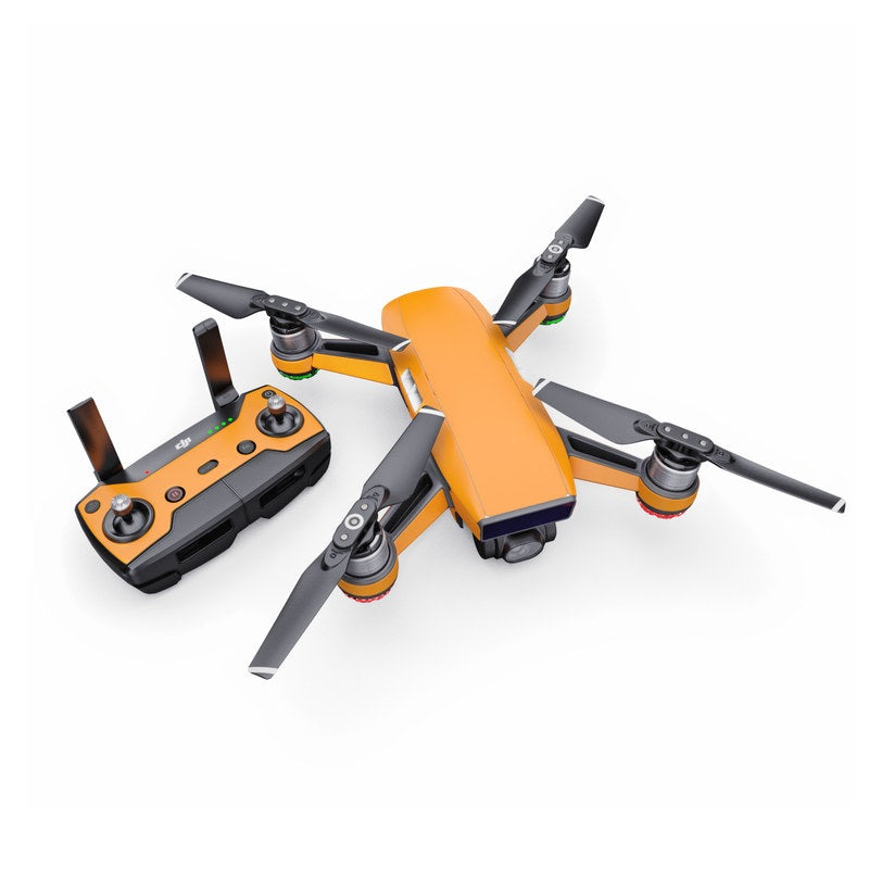 Solid State Orange - DJI Spark Skin