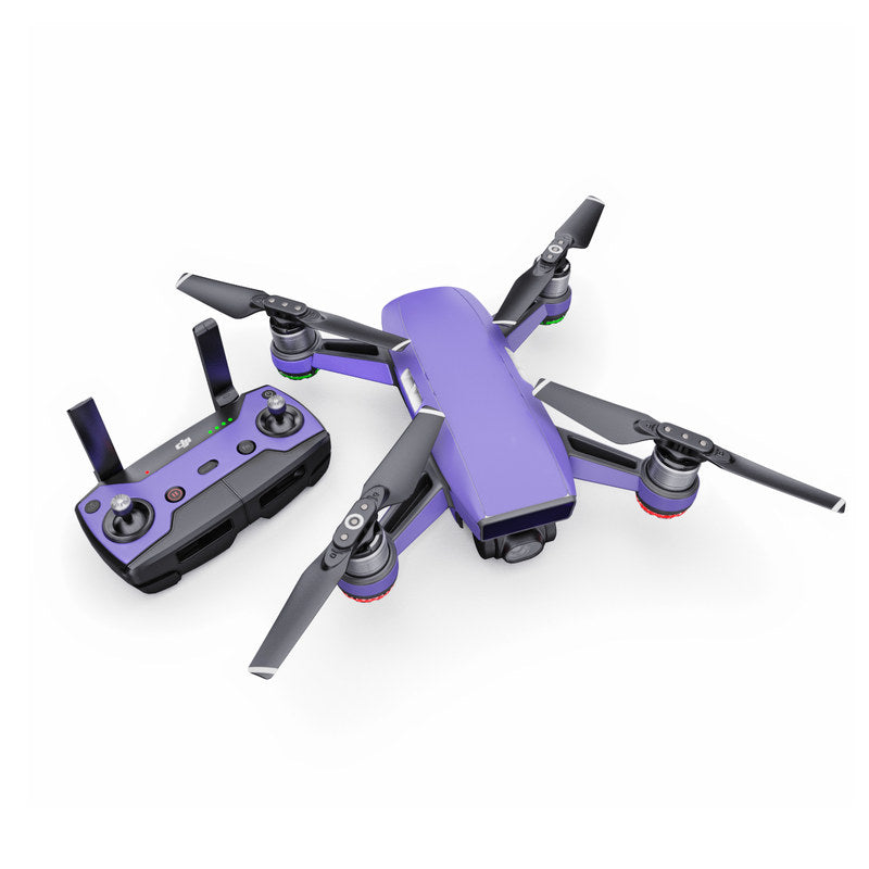 Solid State Purple - DJI Spark Skin