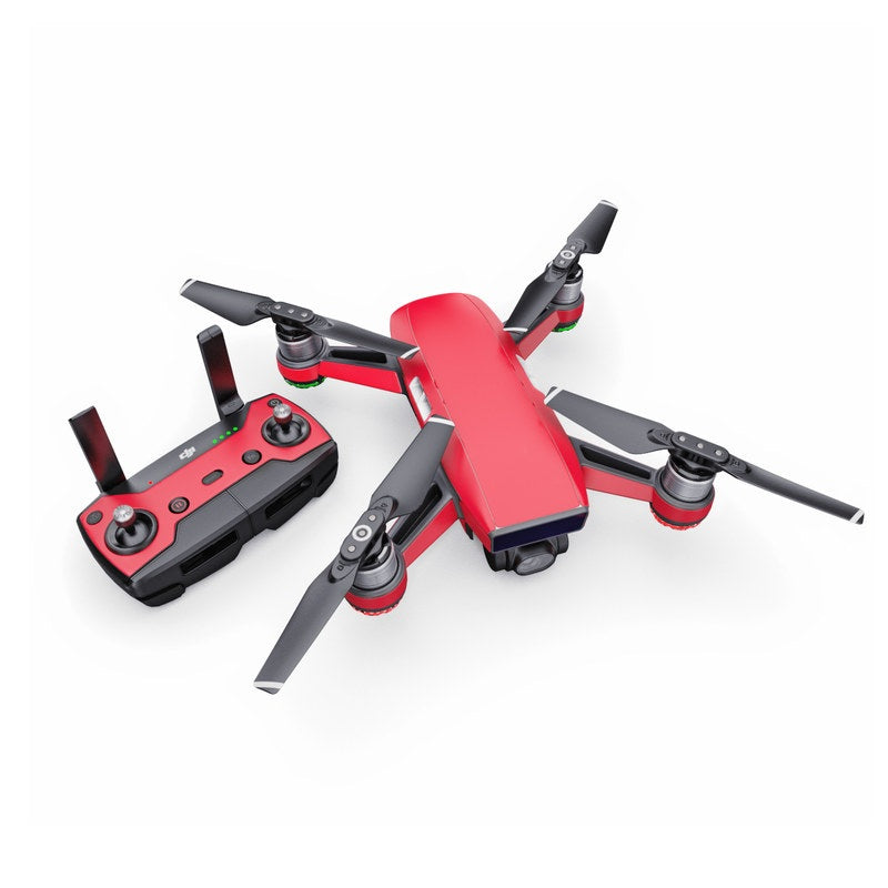 Solid State Red - DJI Spark Skin