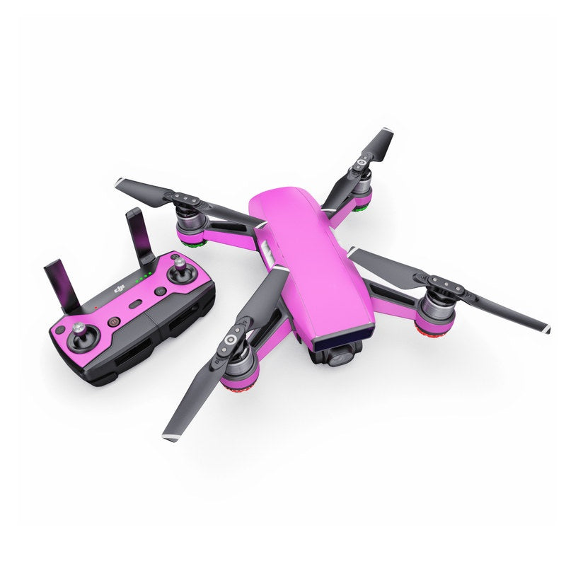 Solid State Vibrant Pink - DJI Spark Skin