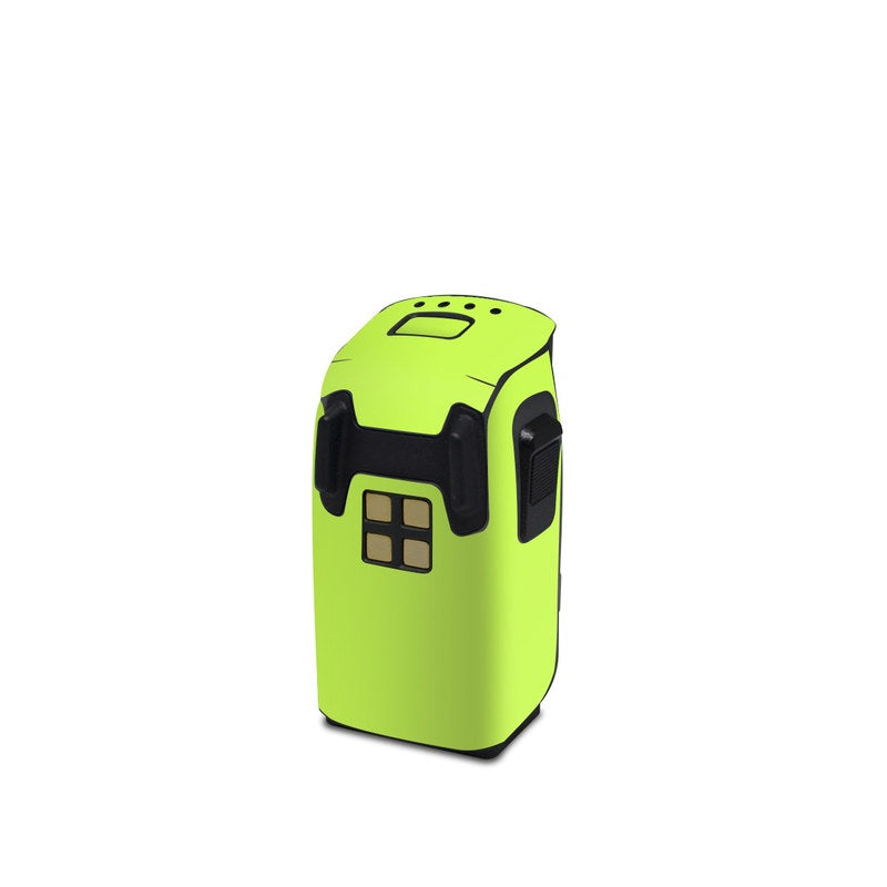 Solid State Lime - DJI Spark Battery Skin