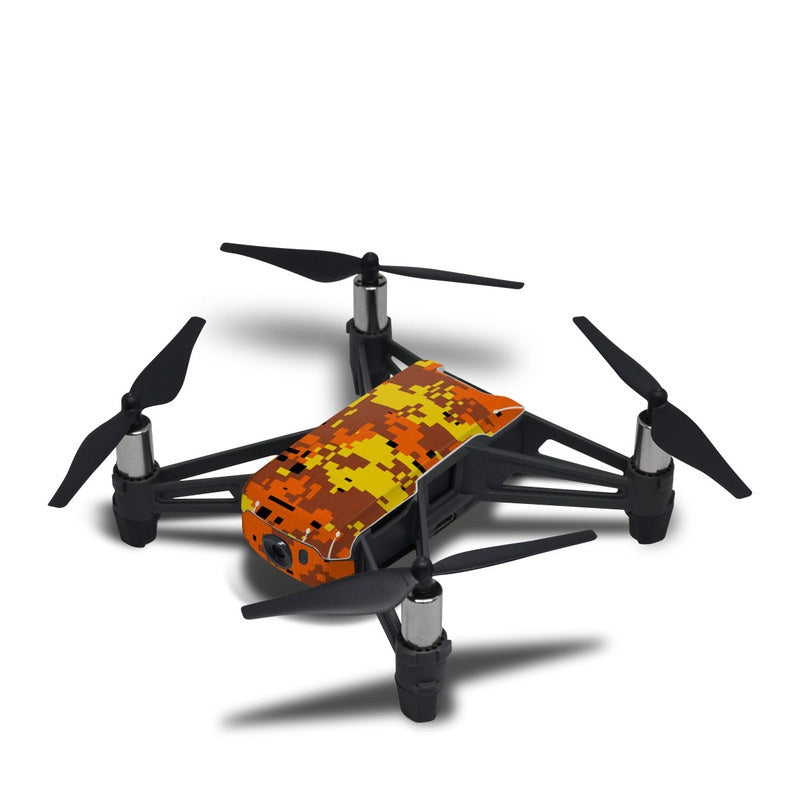 Digital Orange Camo - DJI Tello Skin