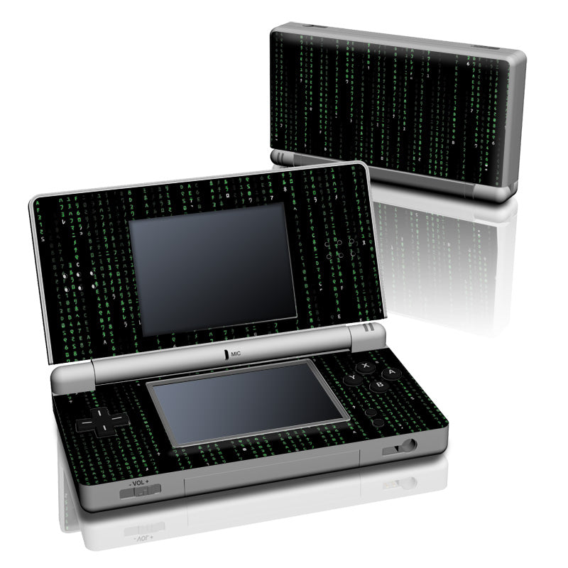 Matrix Style Code - Nintendo DS Lite Skin