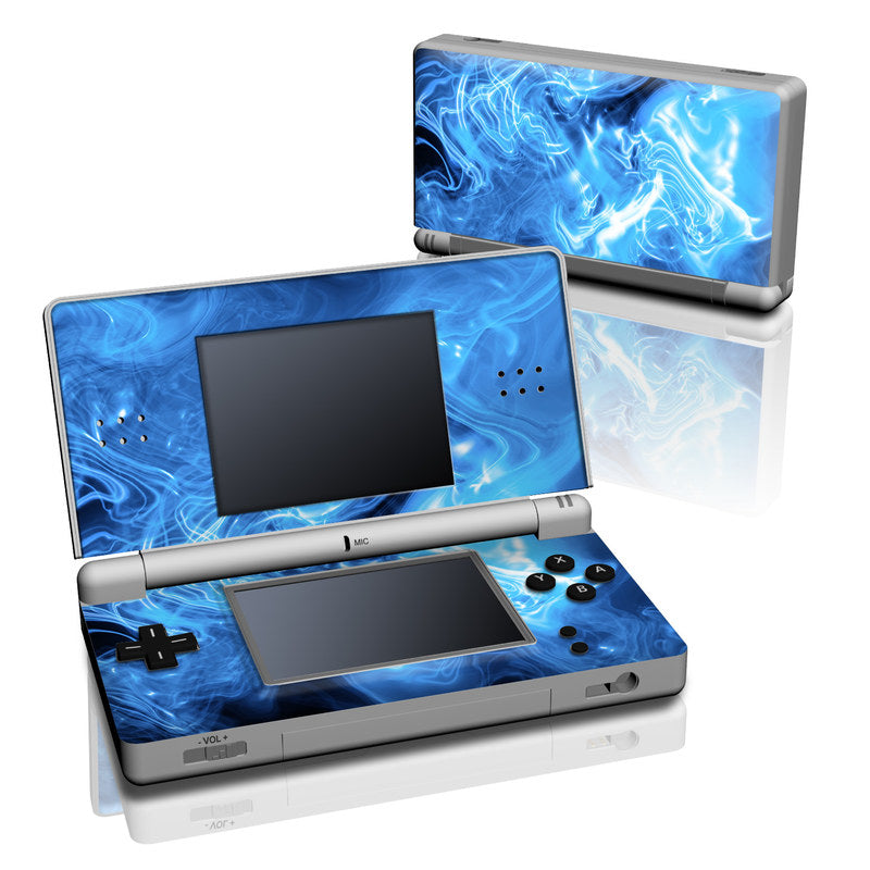 Blue Quantum Waves - Nintendo DS Lite Skin