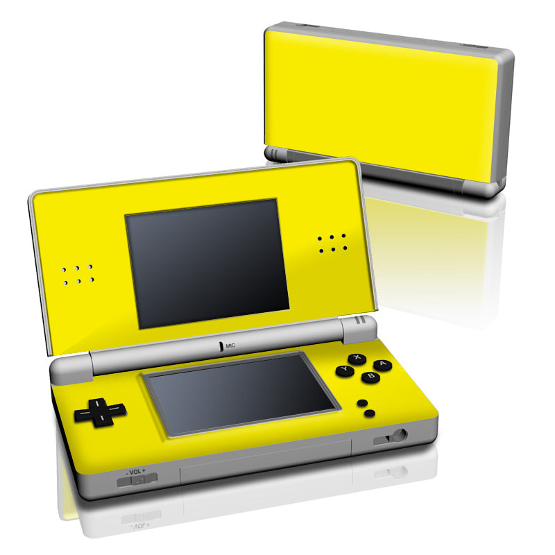 Solid State Yellow - Nintendo DS Lite Skin