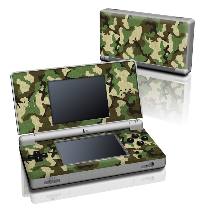 Woodland Camo - Nintendo DS Lite Skin