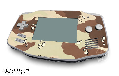 Desert Camo - Nintendo GameBoy Advance Skin