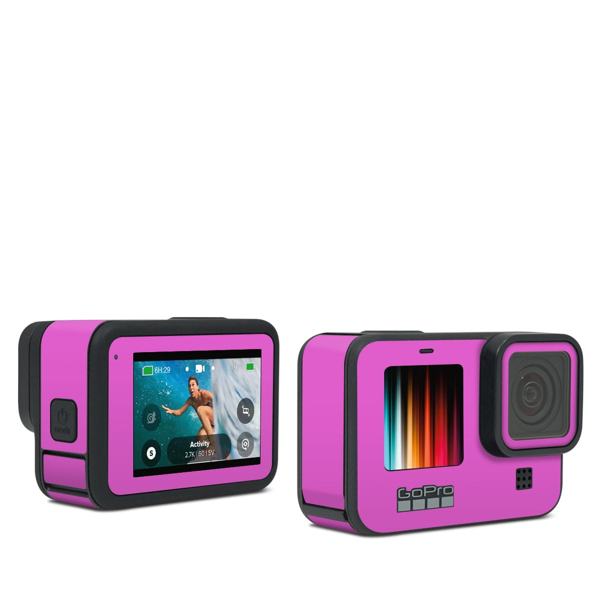 Solid State Vibrant Pink - GoPro Hero Black Skin