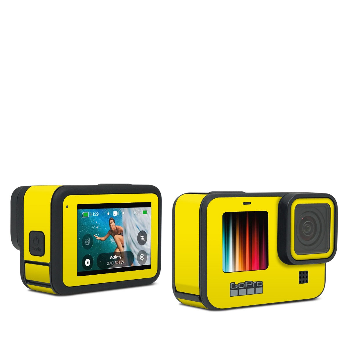 Solid State Yellow - GoPro Hero Black Skin