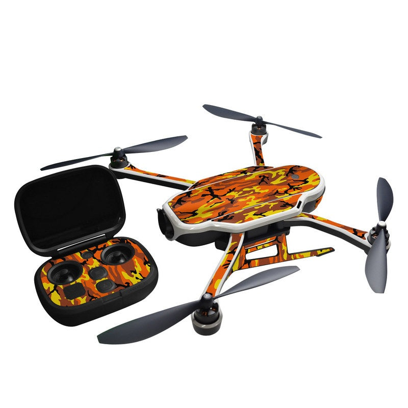 Orange Camo - GoPro Karma Skin