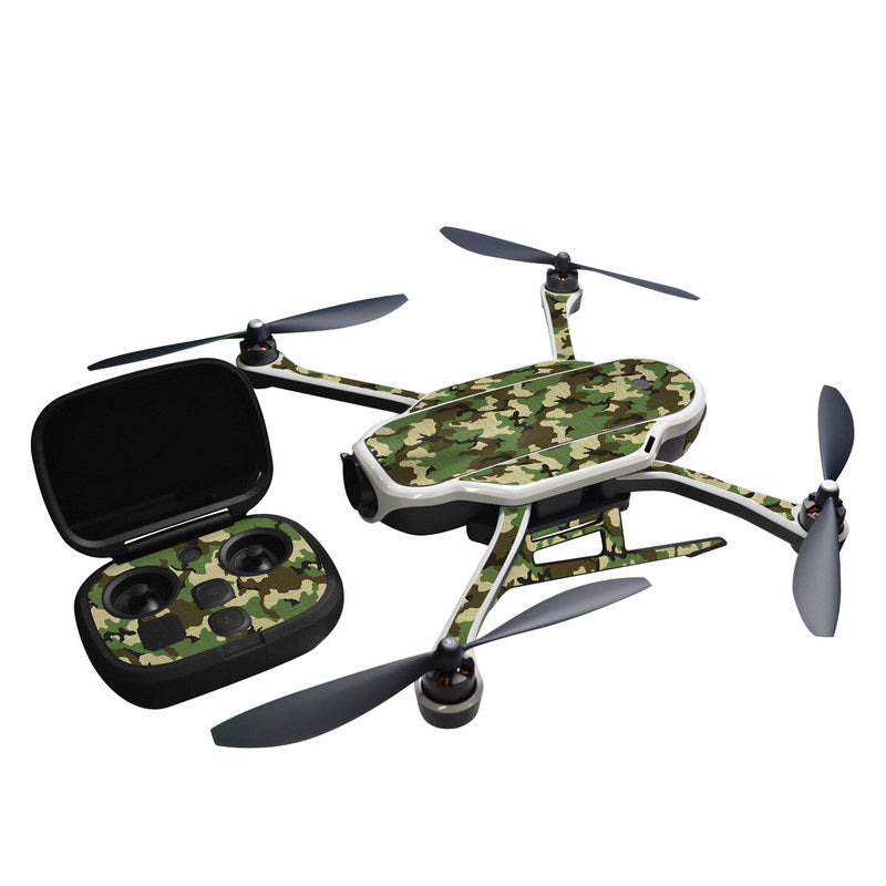 Woodland Camo - GoPro Karma Skin