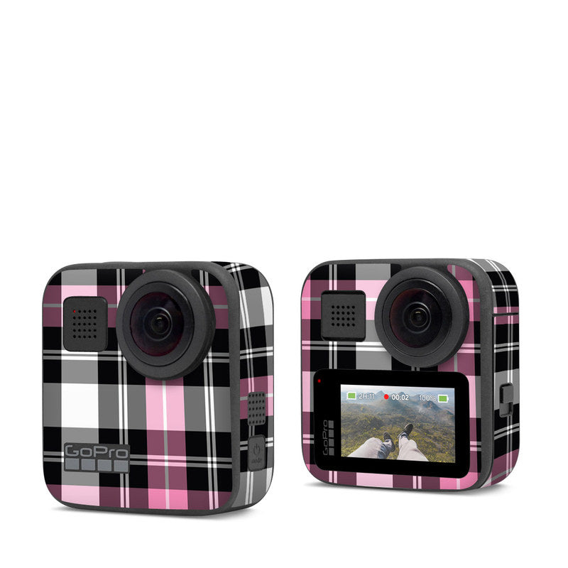 Pink Plaid - GoPro Max Skin