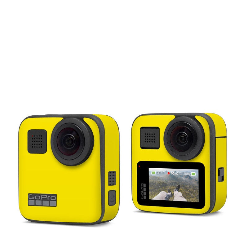 Solid State Yellow - GoPro Max Skin