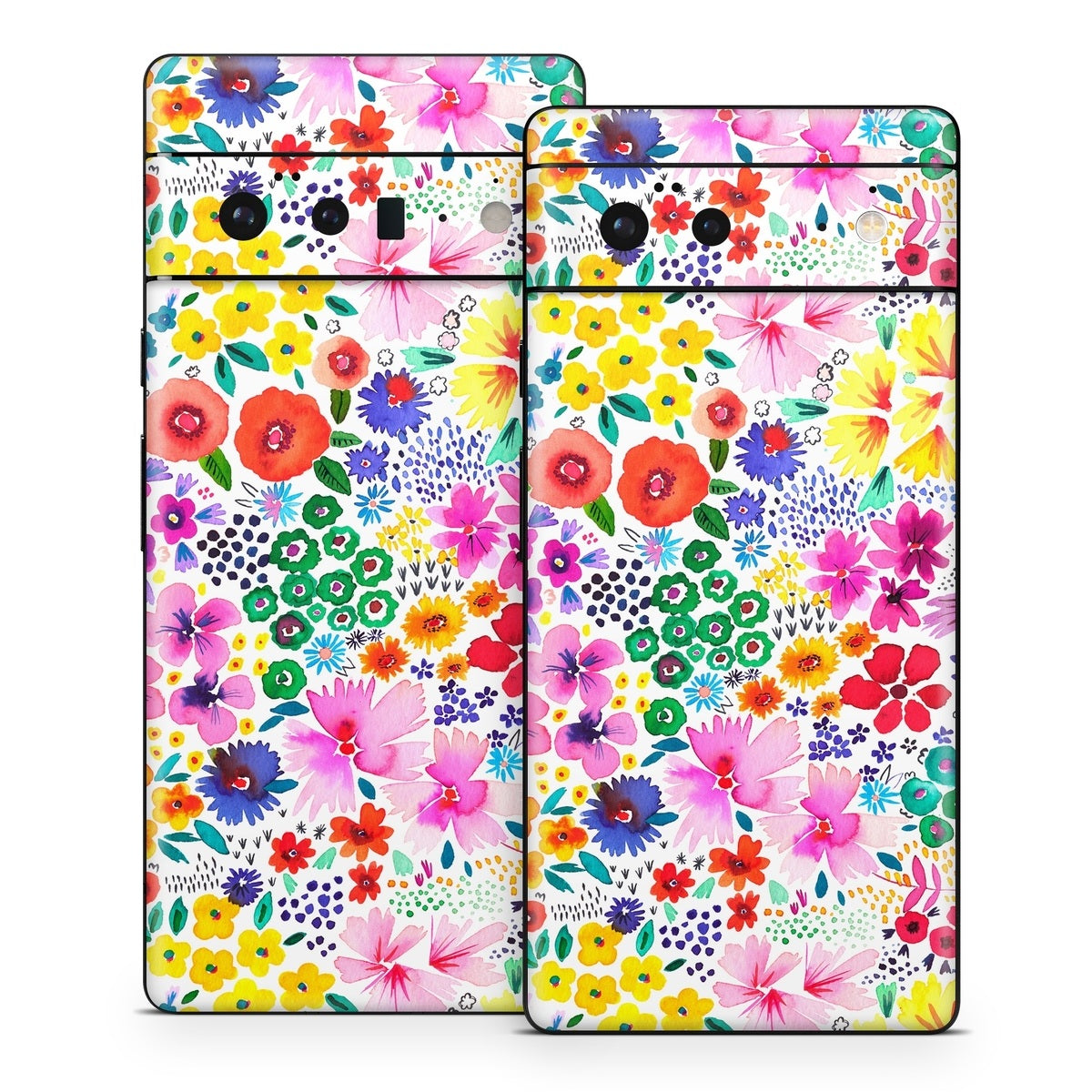 Artful Little Flowers - Google Pixel 6 Skin