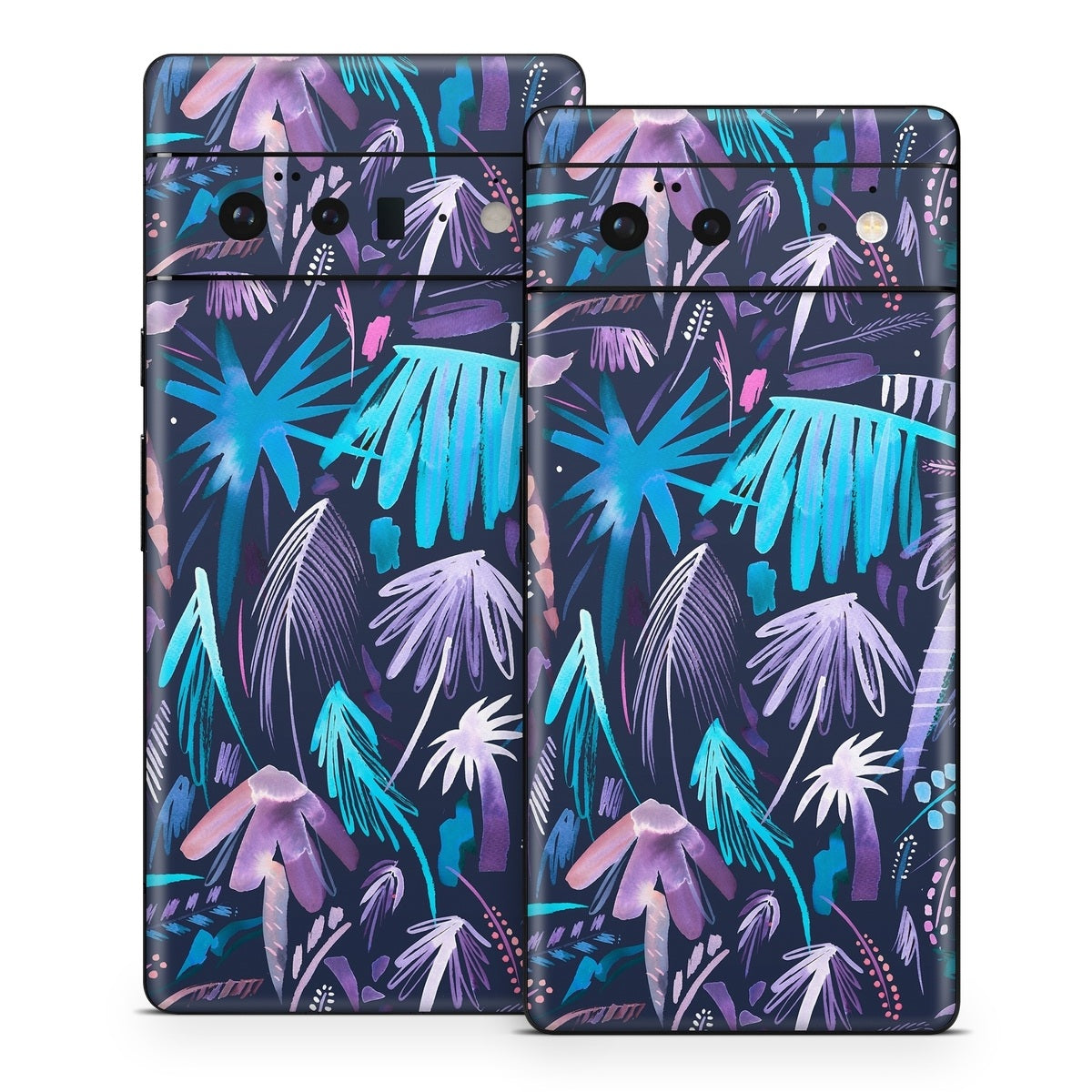 Brushstroke Palms - Google Pixel 6 Skin