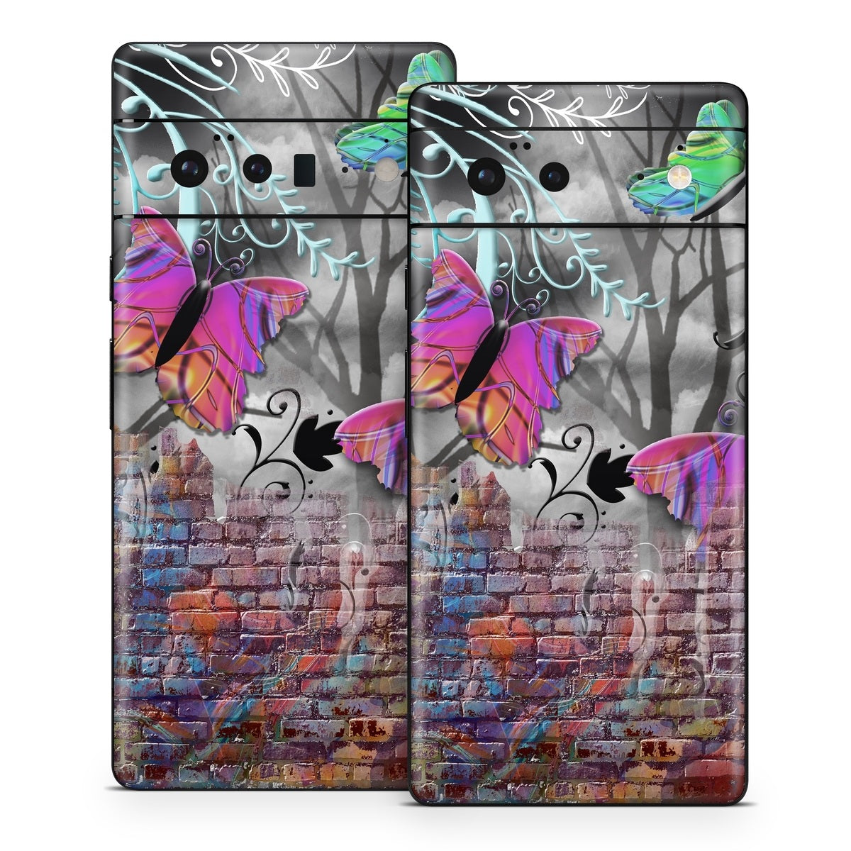 Butterfly Wall - Google Pixel 6 Skin