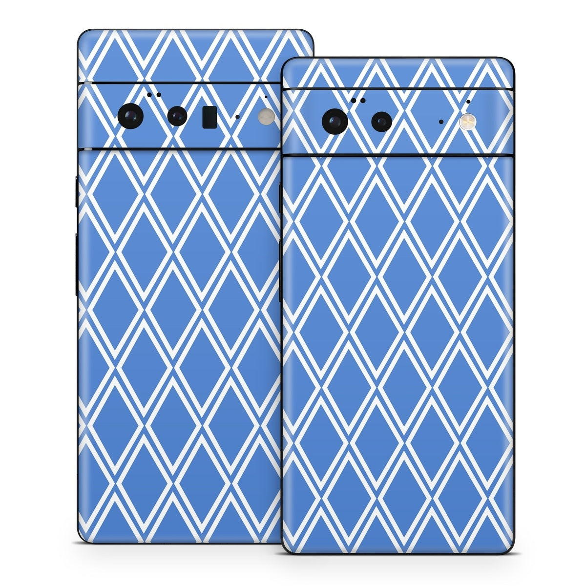 Blue Checks - Google Pixel 6 Skin