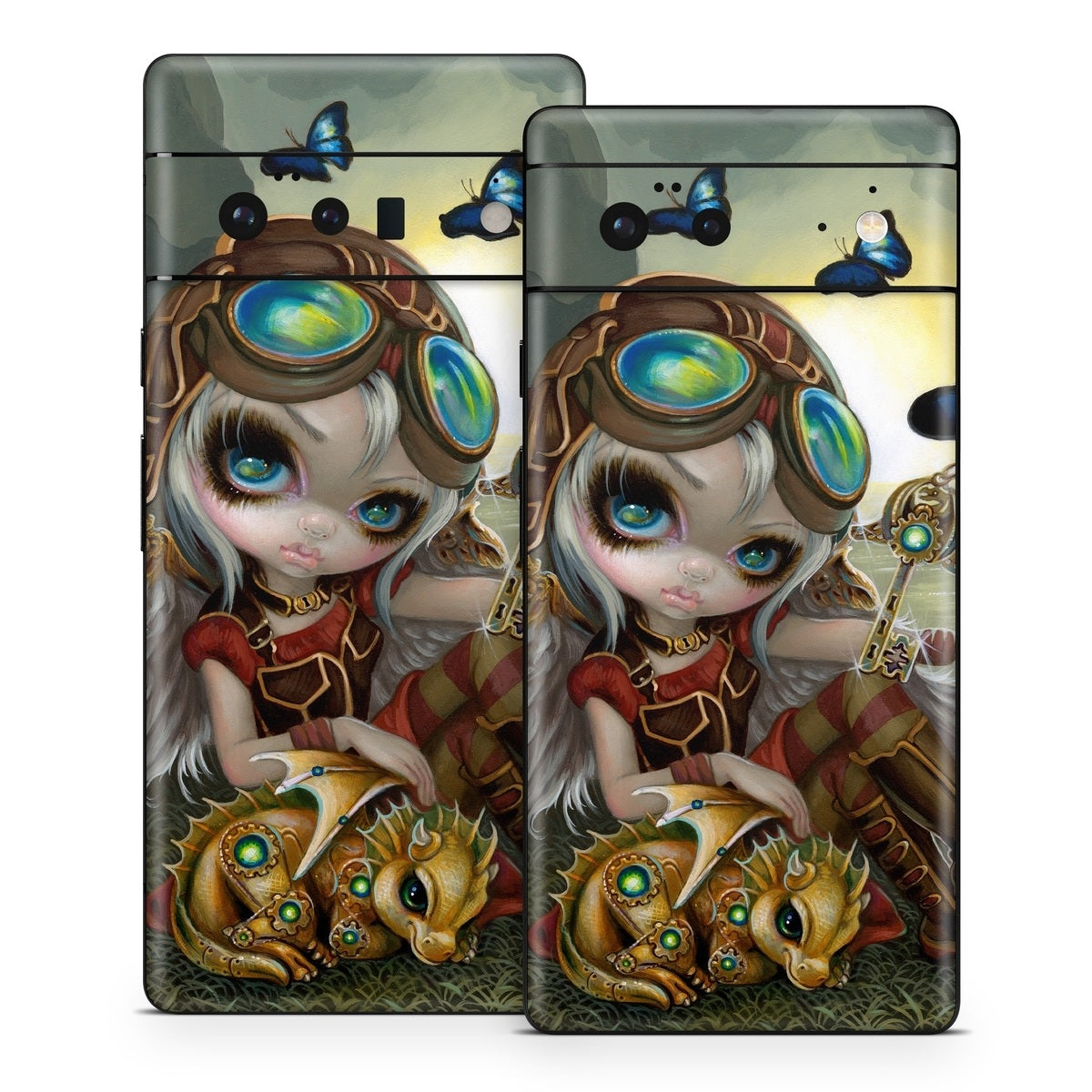 Clockwork Dragonling - Google Pixel 6 Skin