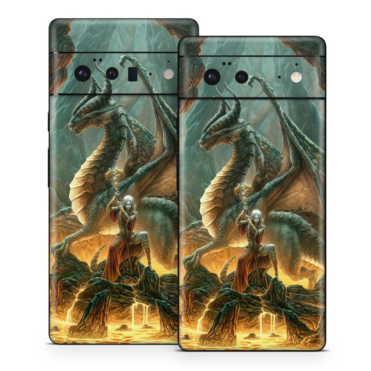 Dragon Mage - Google Pixel 6 Skin