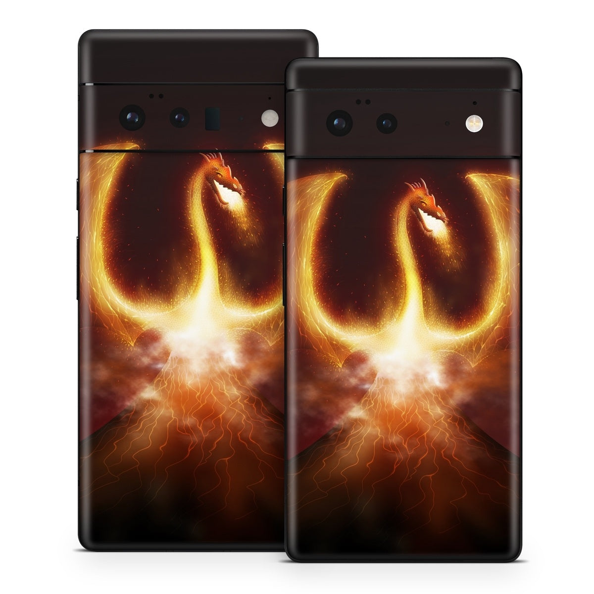 Fire Dragon - Google Pixel 6 Skin