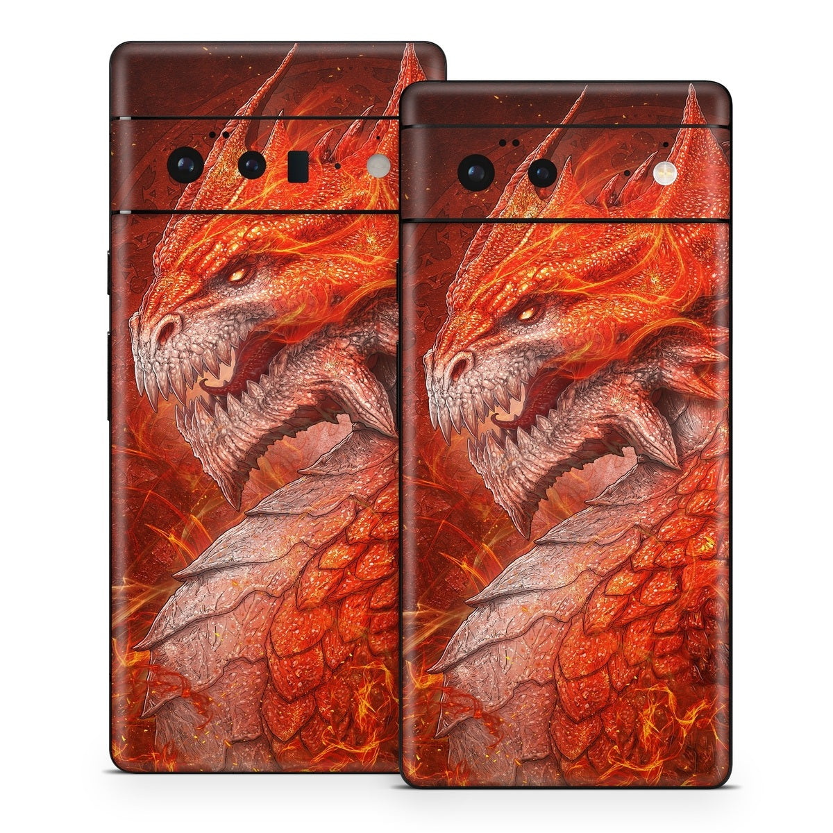 Flame Dragon - Google Pixel 6 Skin