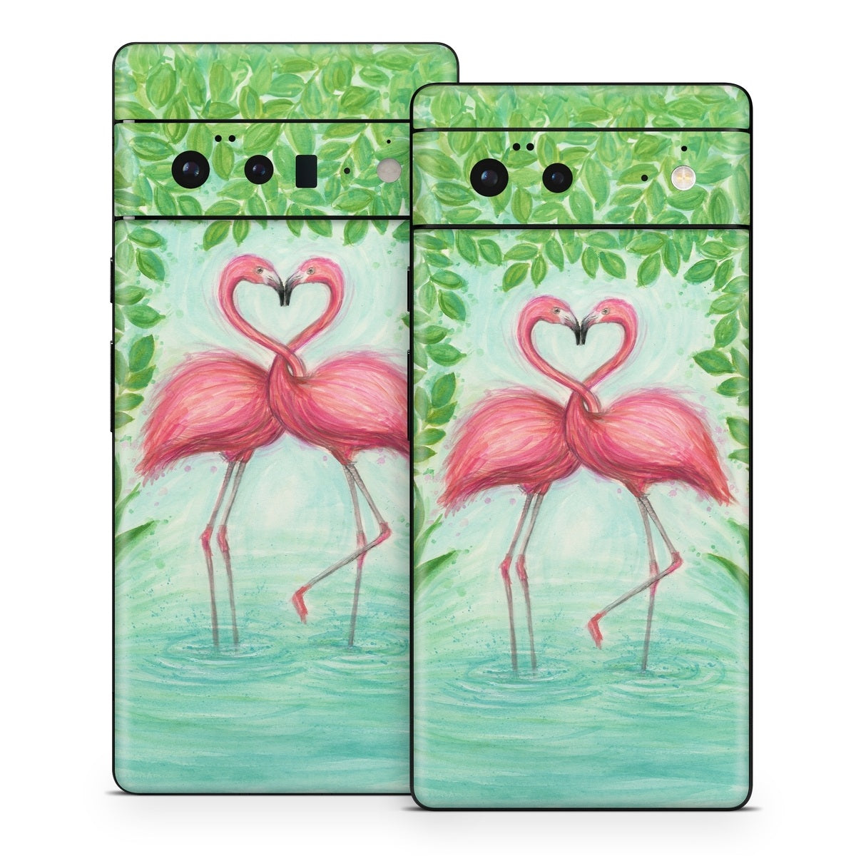 Flamingo Love - Google Pixel 6 Skin