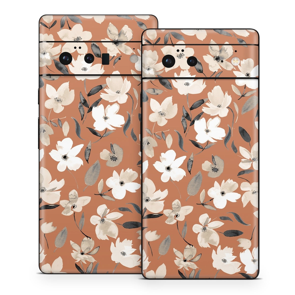 Fresh Flowers Copper - Google Pixel 6 Skin