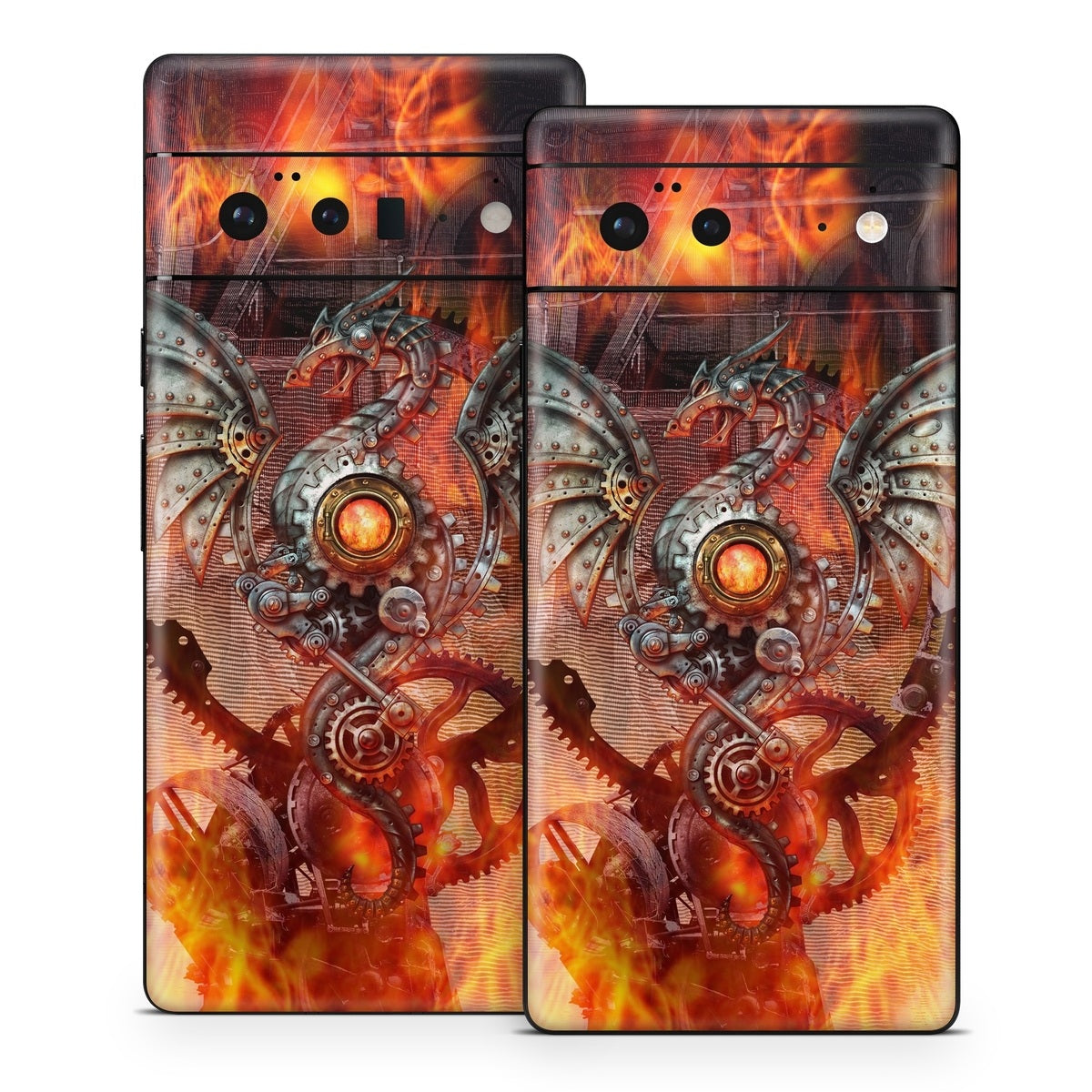 Furnace Dragon - Google Pixel 6 Skin