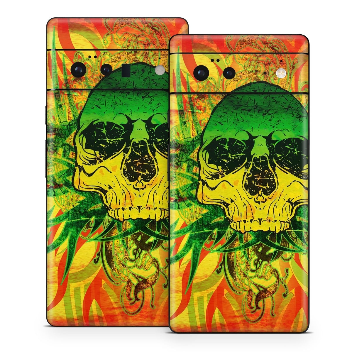 Hot Tribal Skull - Google Pixel 6 Skin