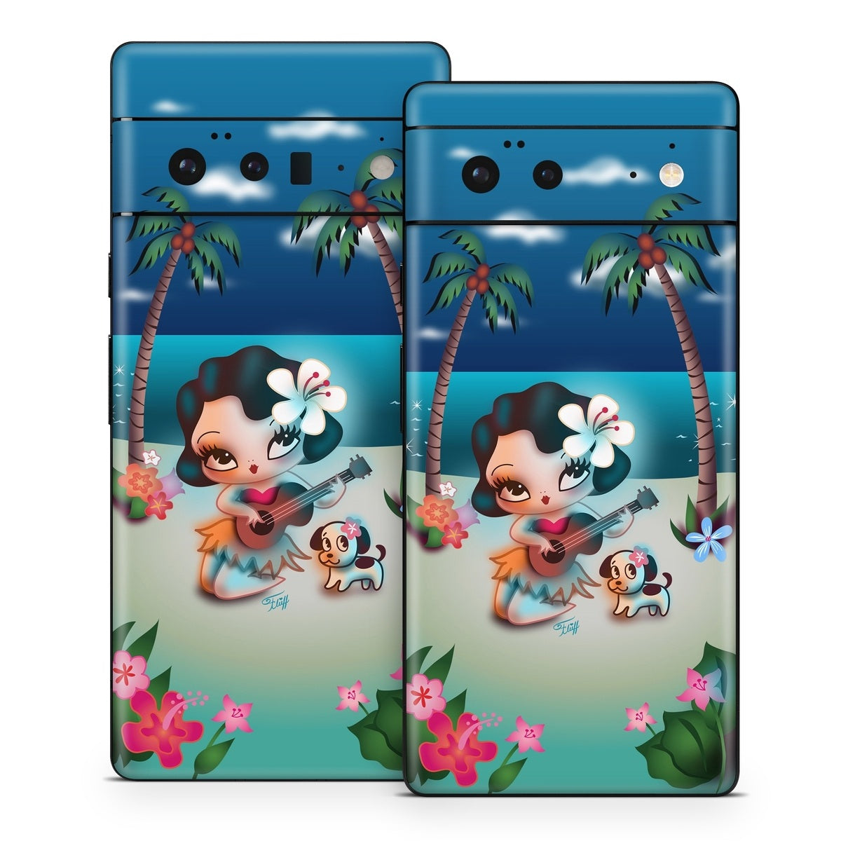 Hula Night - Google Pixel 6 Skin