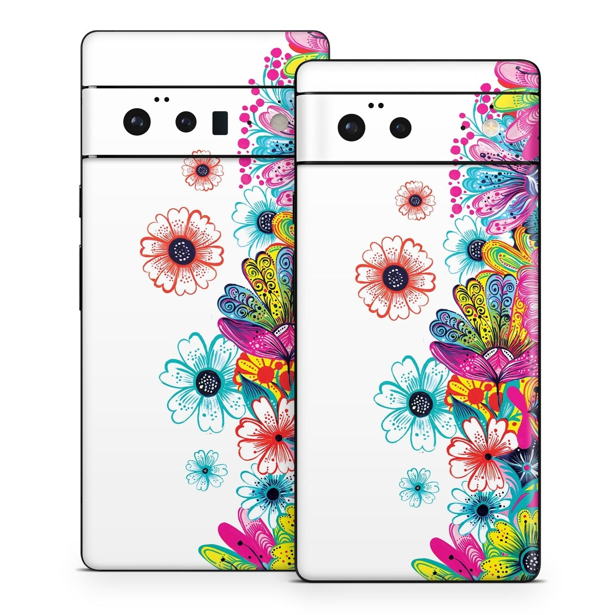 Intense Flowers - Google Pixel 6 Skin