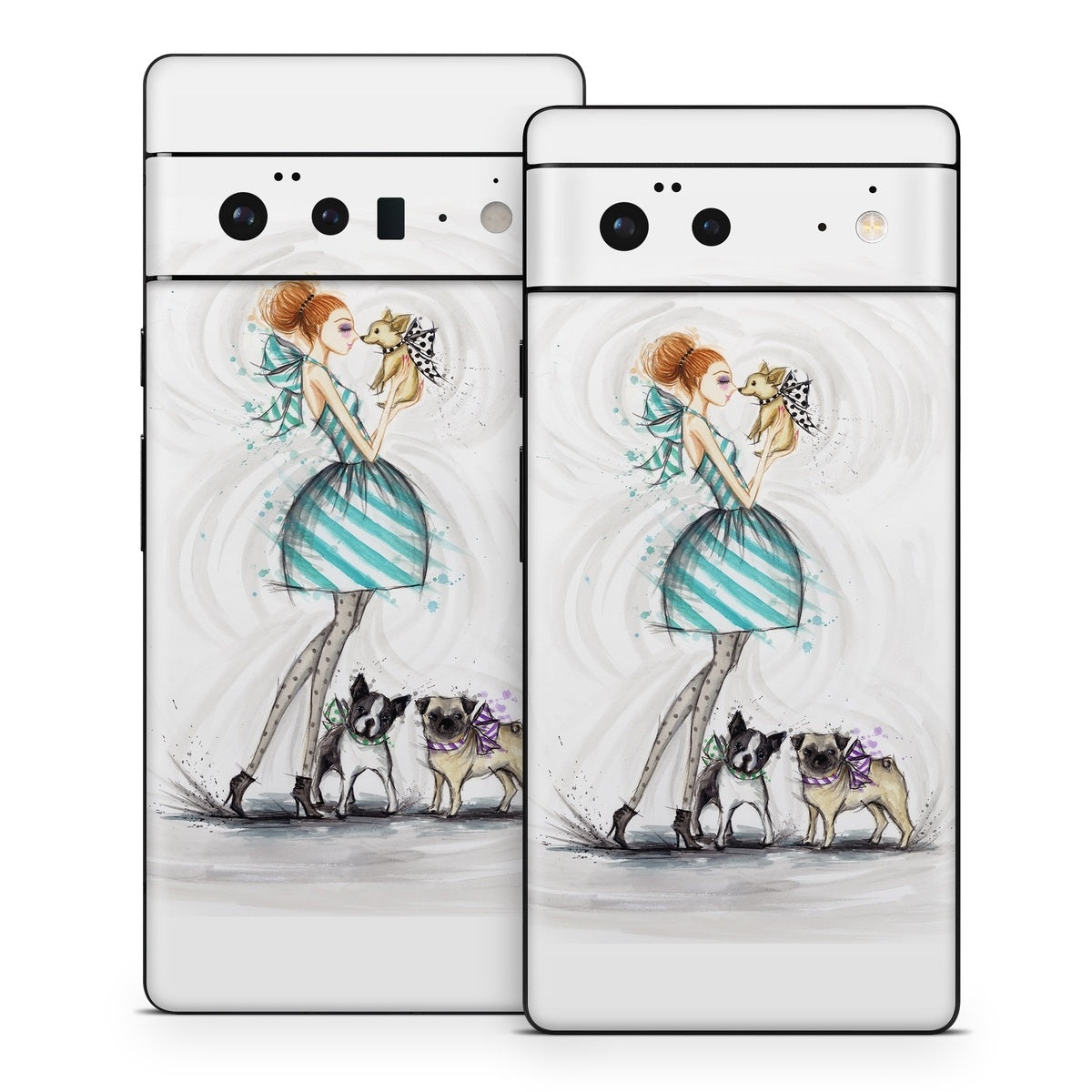 A Kiss for Dot - Google Pixel 6 Skin