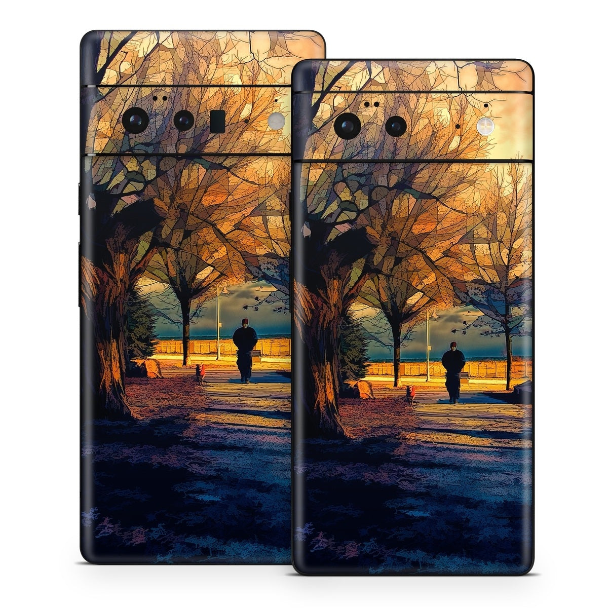 Man and Dog - Google Pixel 6 Skin