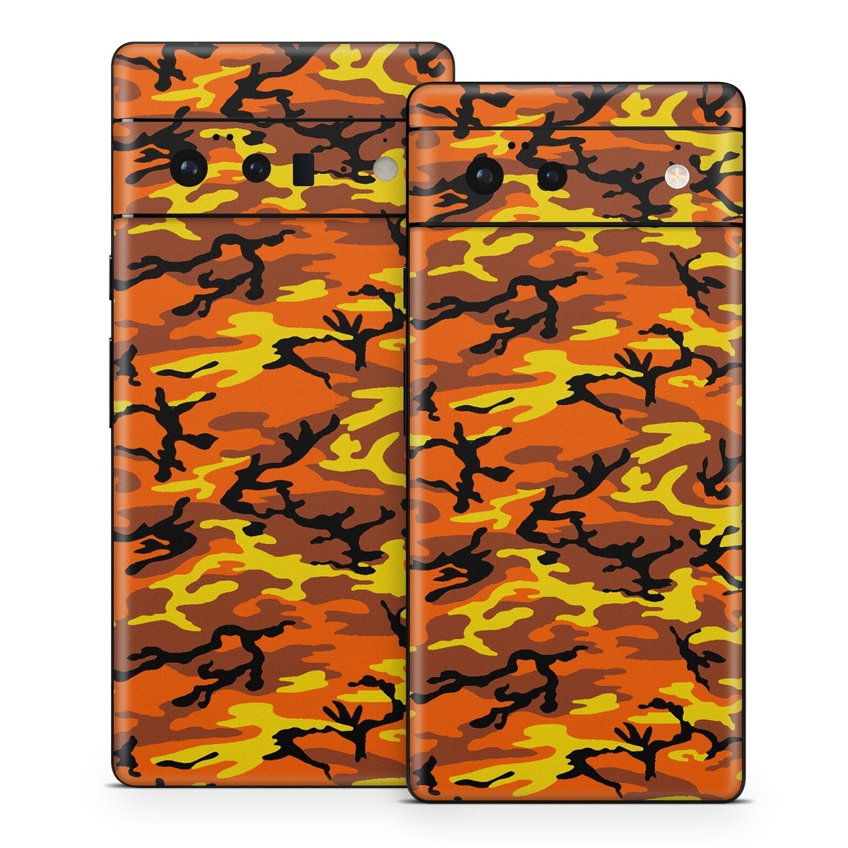 Orange Camo - Google Pixel 6 Skin