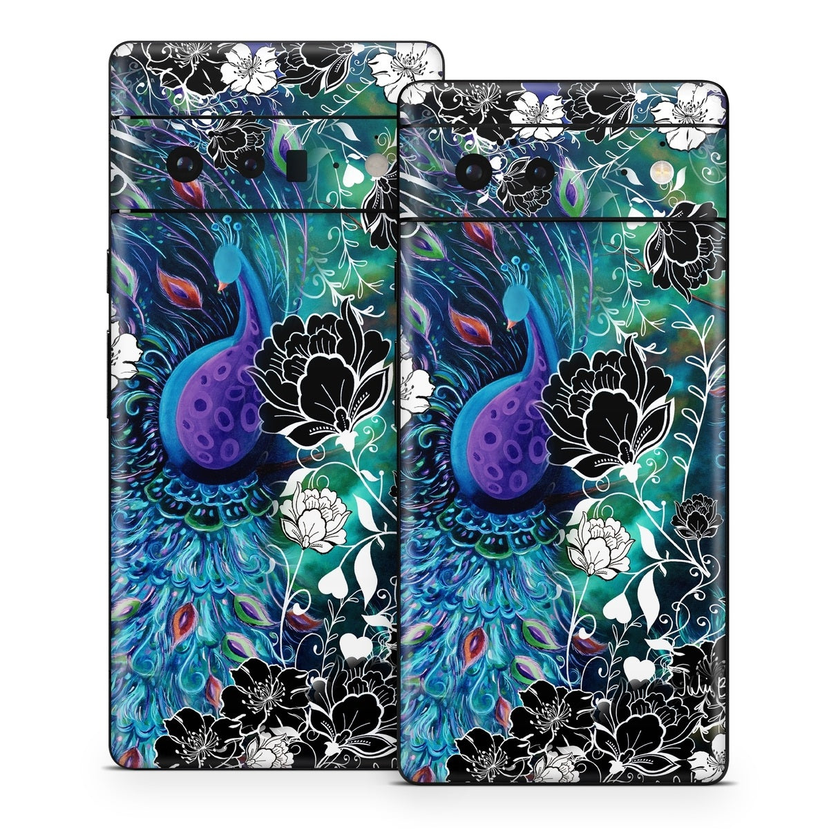 Peacock Garden - Google Pixel 6 Skin