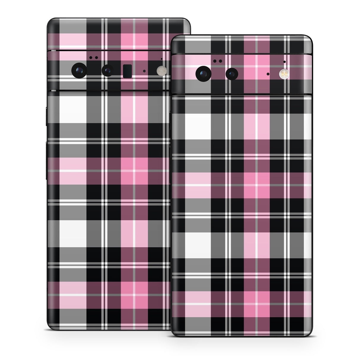 Pink Plaid - Google Pixel 6 Skin